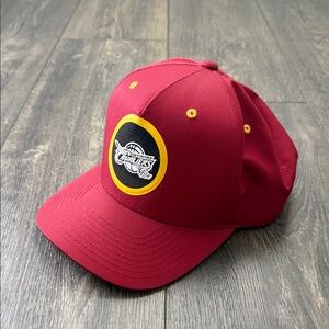 Mitchell & Ness Cleveland Cavaliers Cap / Hat / SnapBack - Red & Yellow - GREAT